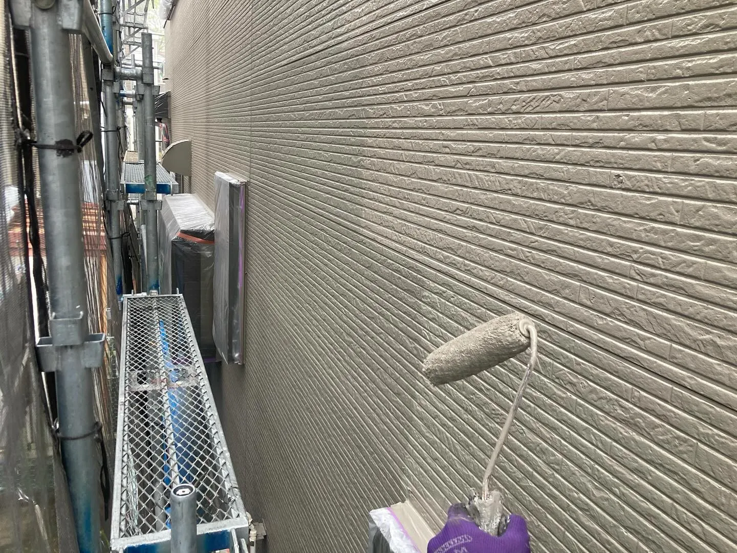 外壁塗装の3工程🏠👷