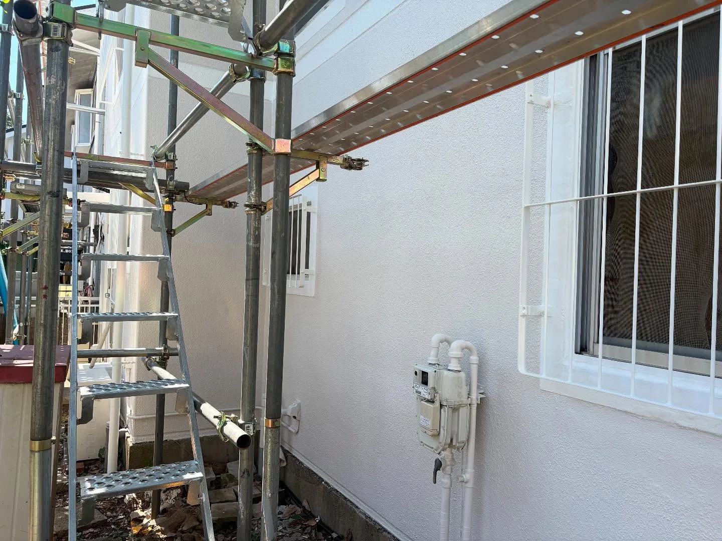 外壁塗装・外部足場🏠🎨🔨