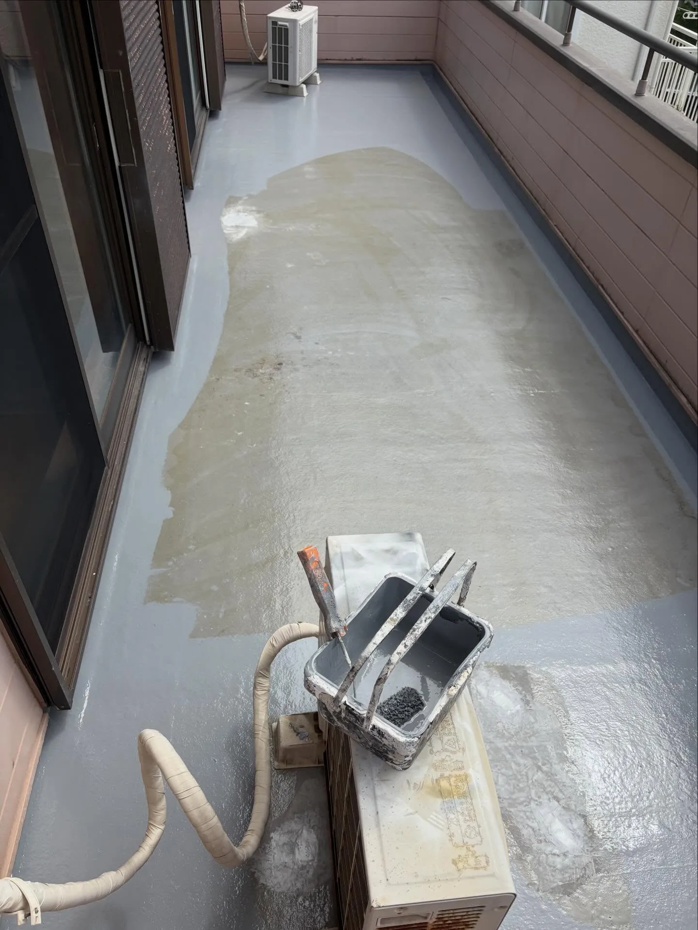 防水塗装を行いました🏠